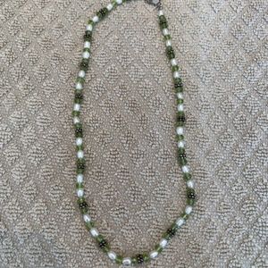 Green beaded Necklace